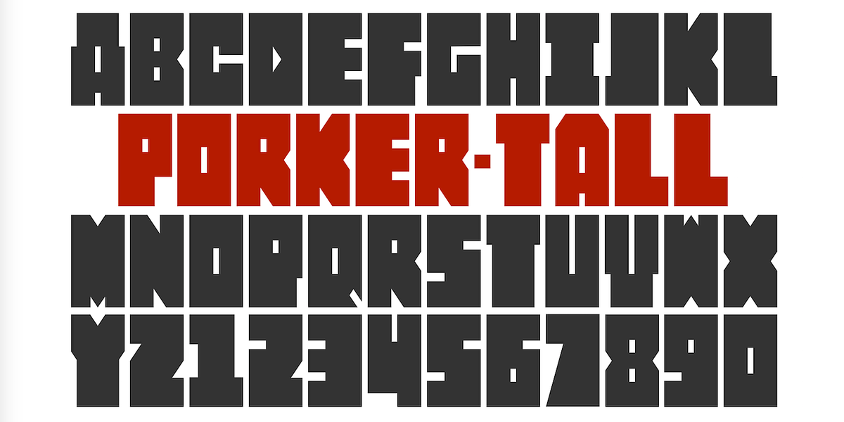 Porker, a Sans Serif Font by Ingrimayne Type (Photo 5 of 8)