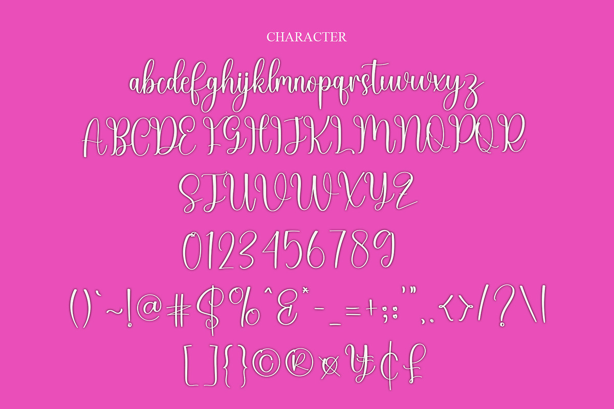 Hair, a Handwritten Font by InermediaSTUDIO (Photo 3 of 7)