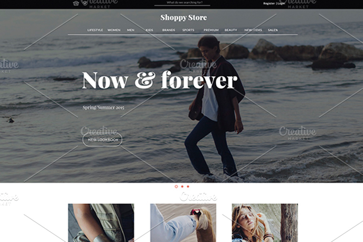 Shoppy — Ecommerce Home PSD Template, a Websites & App Template by dmitriythomas (Photo 2 of 5)