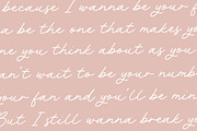 Rachel Bowie - Modern Monoline Font, a Script Font by Balpirick Studio (Thumbnail 5 of 7)