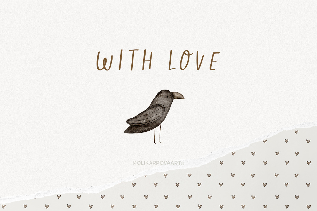 Authentic little witch collection, an Animal Illustration by polikarpovaart (Photo 10 of 10)