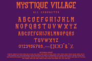 Mystique Village - Spooky Halloween, a Font by Arendxstudio (Thumbnail 5 of 8)