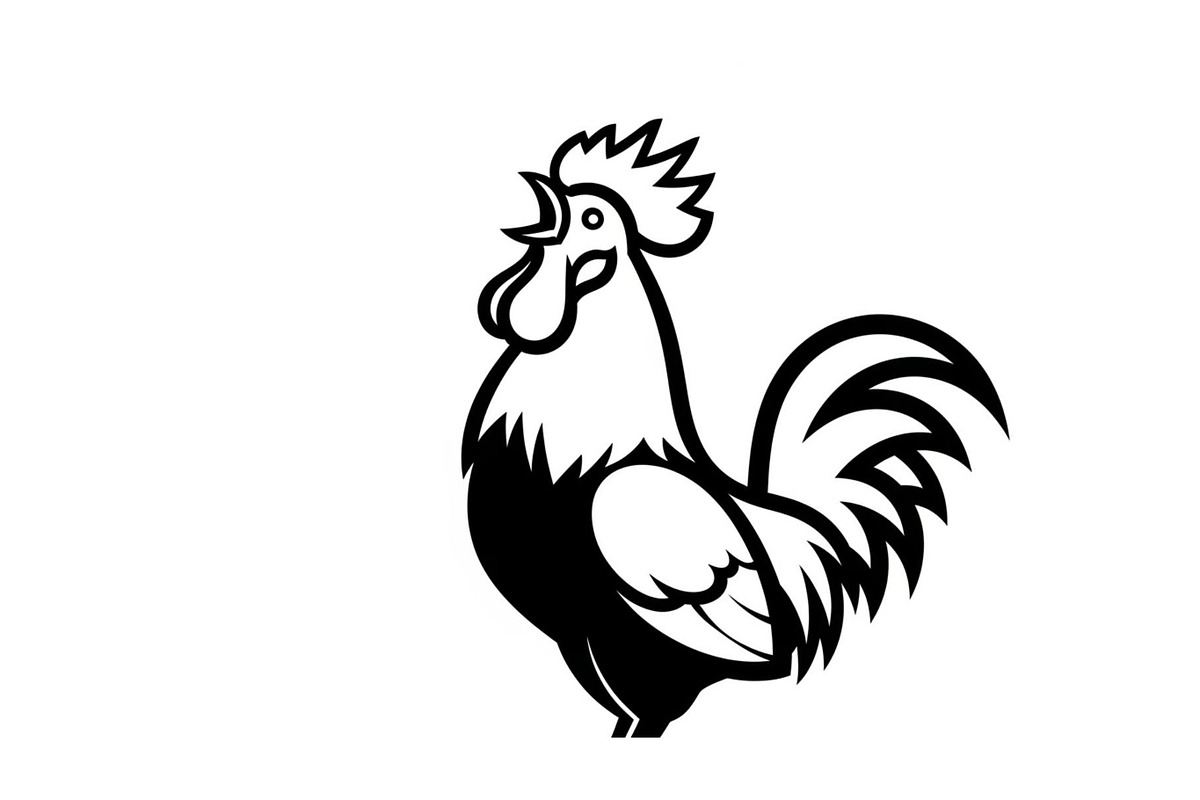 Rooster Chicken Silhouette Bundle, an Illustration by Designs_River (Photo 44 of 51)
