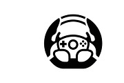 set of gaming controller silhouettes, an Illustration by Amazin_art (Thumbnail 31 of 41)