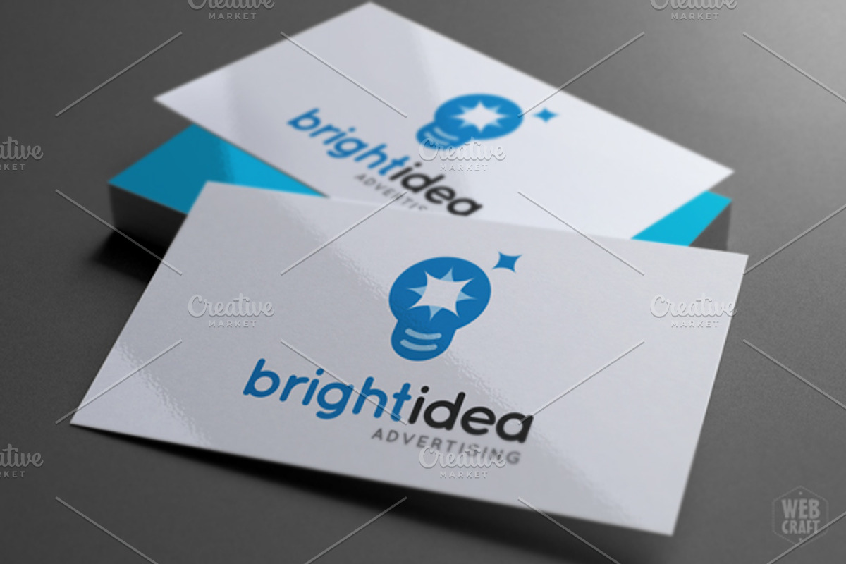 Bright Idea Logo Template, a Branding & Logo Template by WebCraft (Photo 4 of 4)