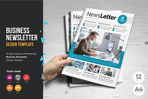 Business Newsletter Template v3