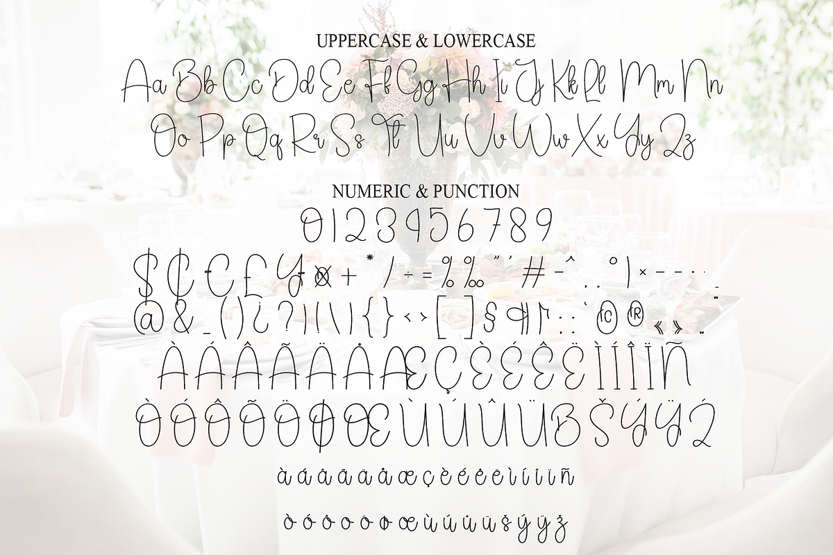 Wedding | Script Font, a Handwritten Font by Scratchones (Photo 7 of 8)