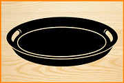 10 Vintage Serving Tray SVG Bundle, a Decorative Illustration by Artivon (Thumbnail 4 of 4)