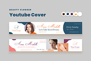 Beauty Vlogger Youtube Cover, a Social Media Template by Rahardi Creative (Thumbnail 4 of 4)