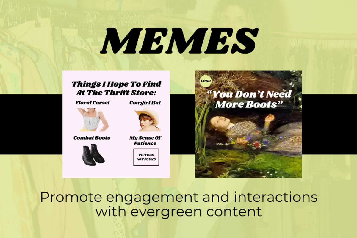 Thrift Shop Social Marketing, a Social Media Template by ShayMadeWhat (Photo 5 of 6)