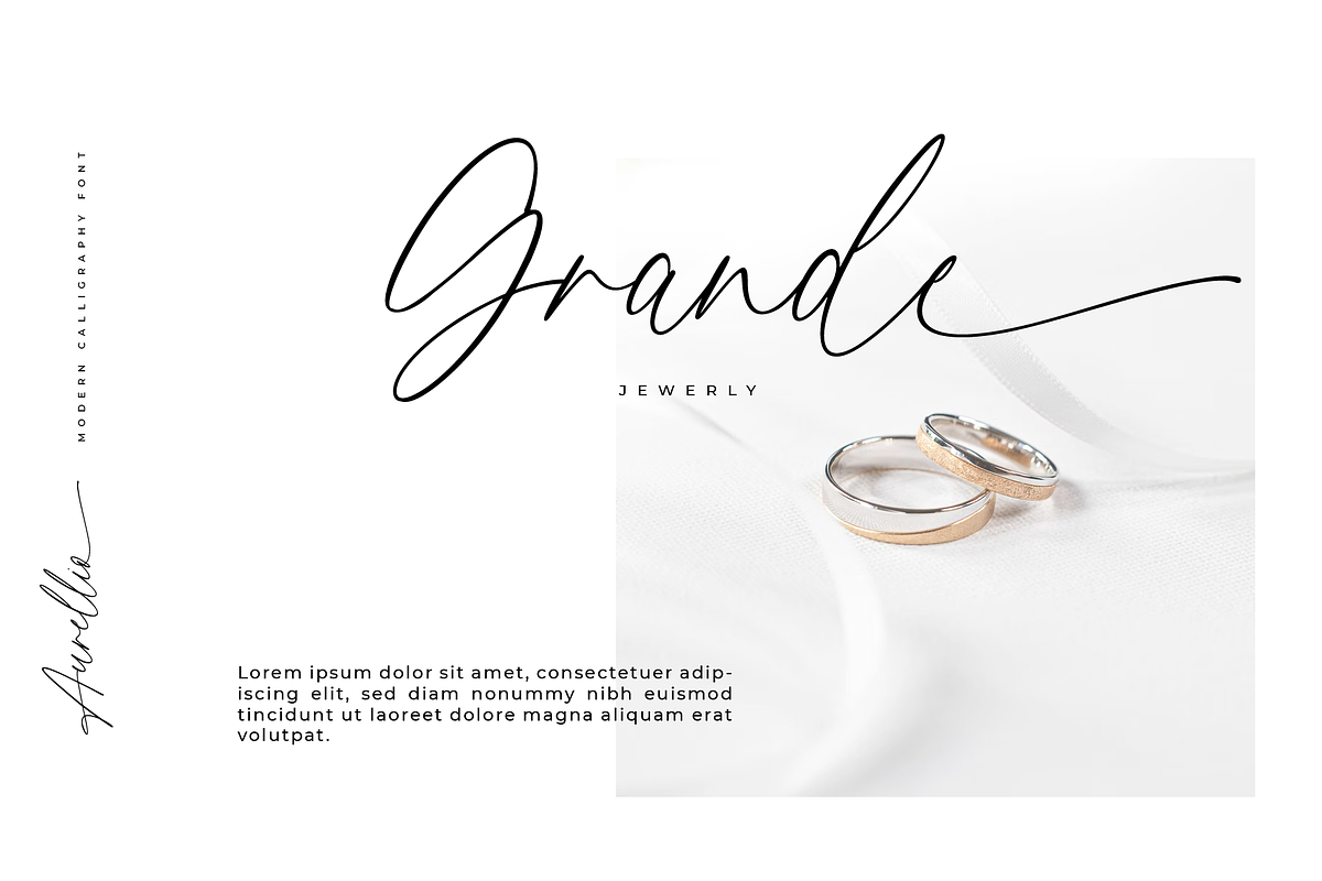 Aurellio - Modern Calligraphy Font, a Script Font by Pen Culture (Photo 6 of 10)