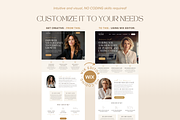 Life Coach Website Wix Template, a Wix Template by vectorocean (Thumbnail 4 of 11)