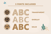 Leopard Font - A Playful Font, a Sans Serif Font by GlitzyGrapix (Thumbnail 2 of 8)