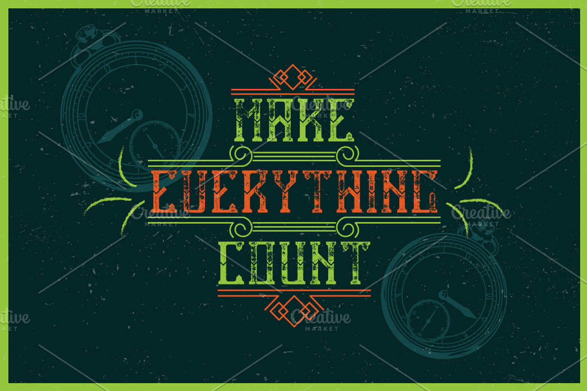 Antiquarian label typeface preview 3