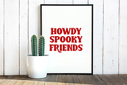 Howdy Rodeos - Display Serif Font, a Serif Font by SaktiAvellin (Thumbnail 7 of 8)