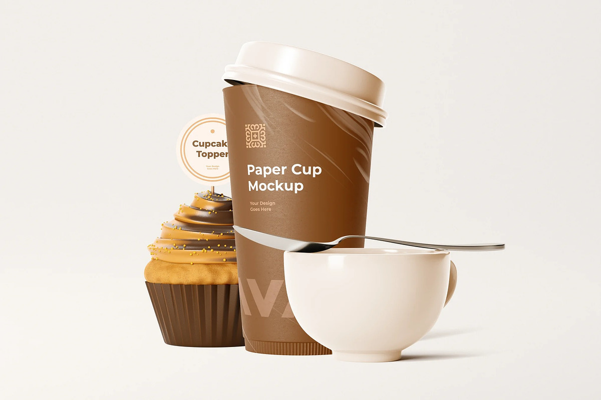 Coffee Cup Mockup, a Cups & Container Mockup by zpackcreative (Photo 1 of 5)