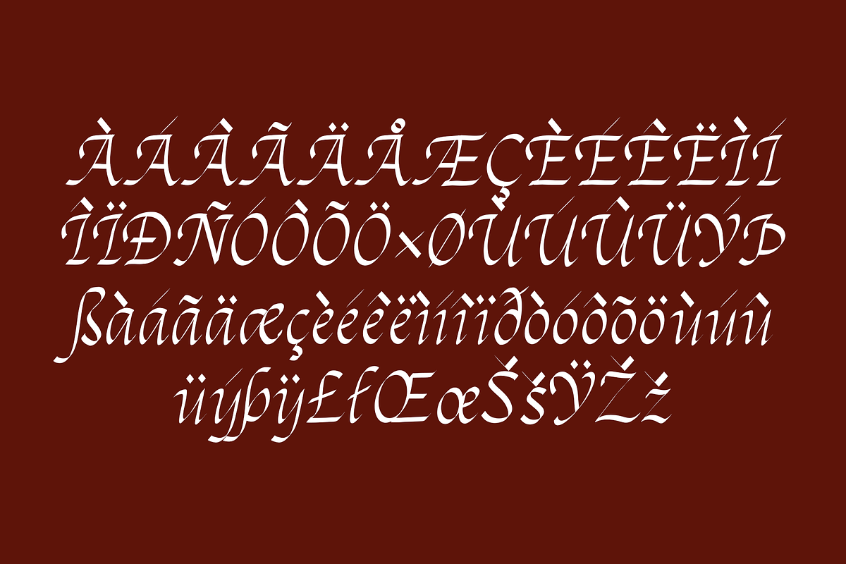 Valeria Neue | Calligraphic Font, a Handwritten Font by OneTen The Studio (Photo 6 of 11)