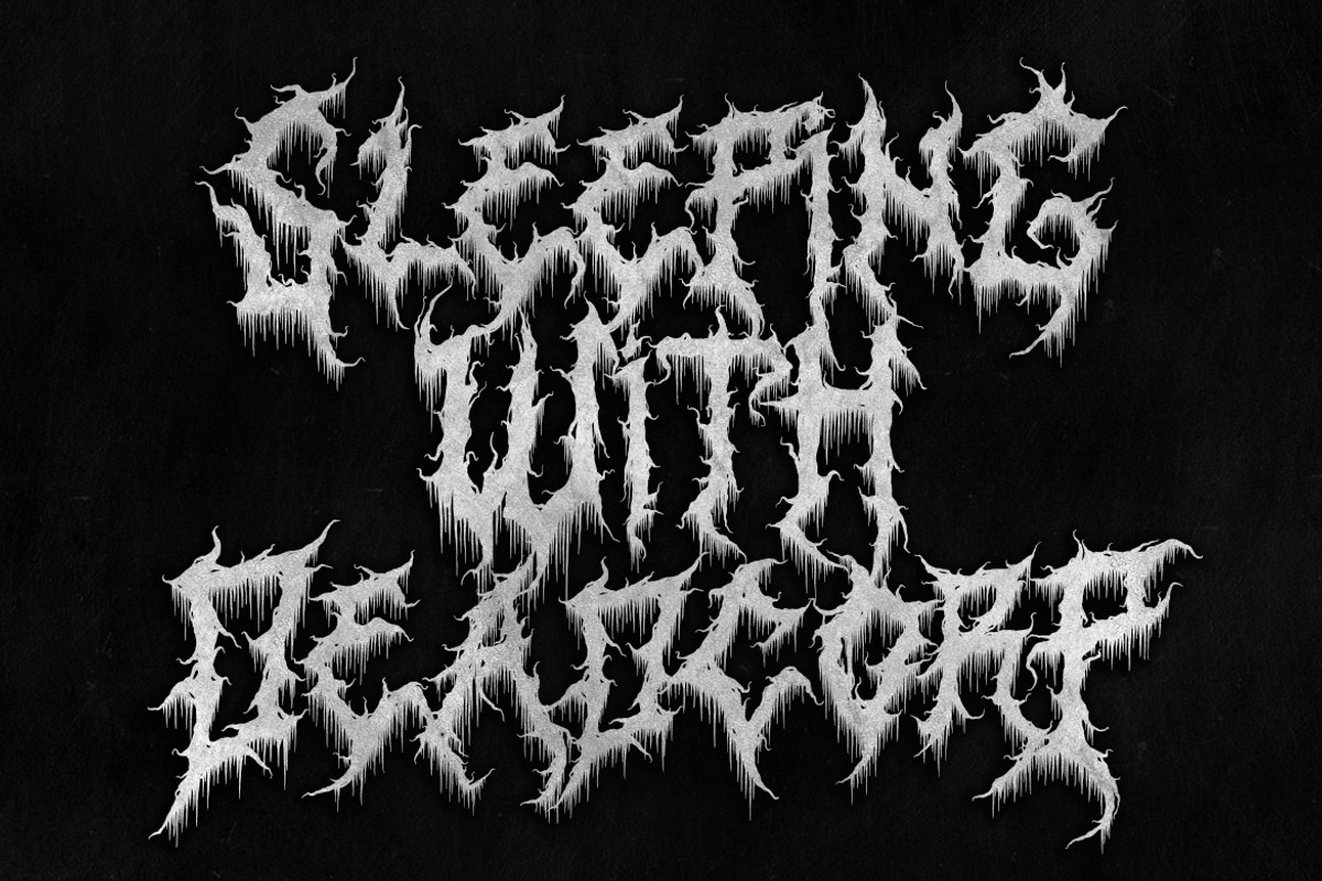 Black Monster Black Metal Font, a Blackletter Font by Blackmetalfont (Photo 3 of 6)