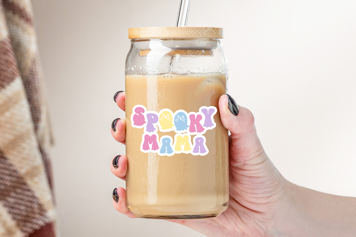 Ghost Creepy Cute Halloween Font, a Handwritten Font by Babymimiart (Photo 5 of 8)