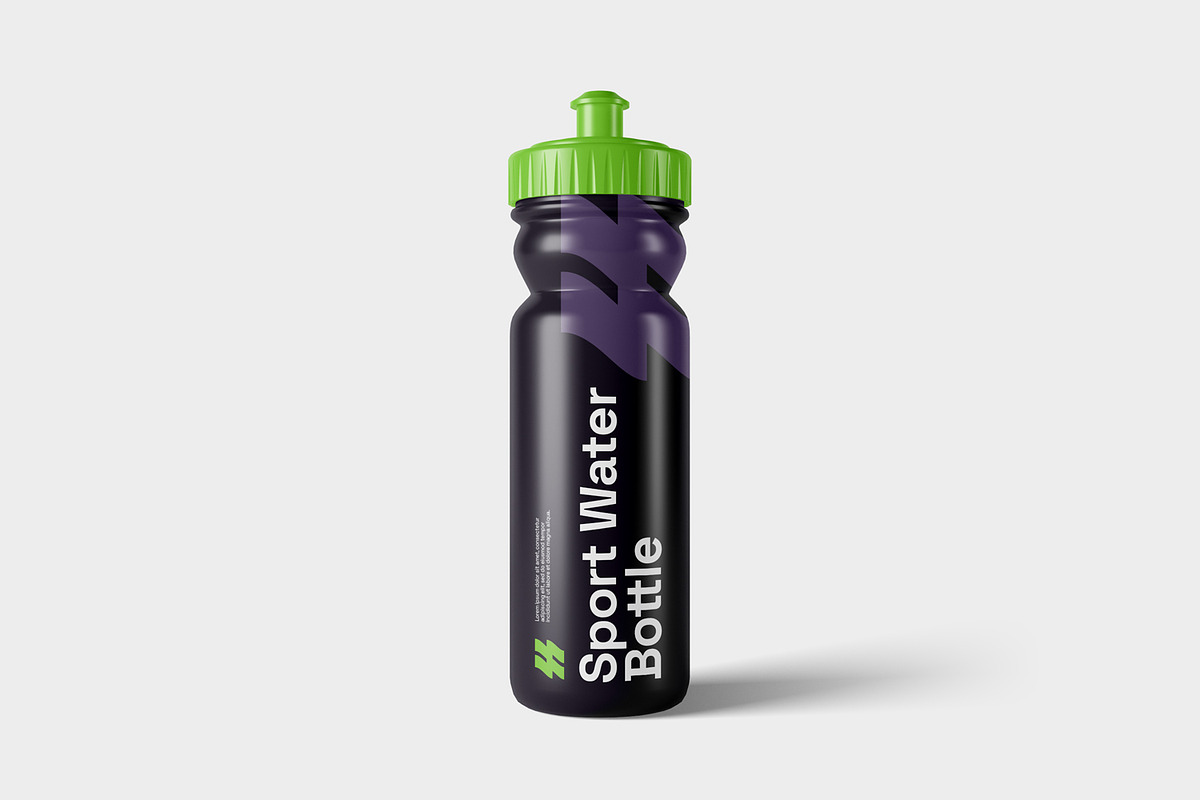 Sport Water Bottle Mockups, a Cups & Container Mockup by artimasa (Photo 2 of 6)