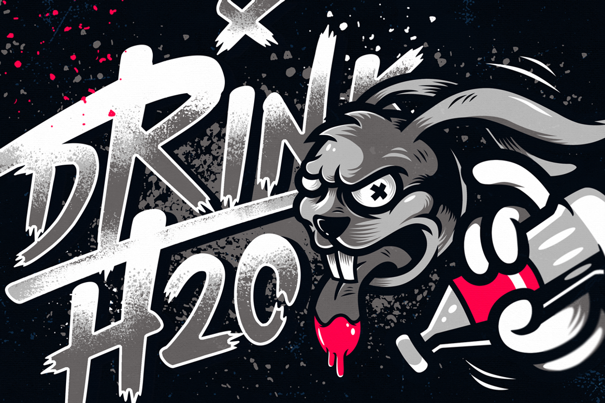 The Midnight- Font + Illustrations preview 4