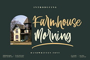 Farmhouse Morning Handwritten LS, a Script Font by GranzCreative (Thumbnail 1 of 11)