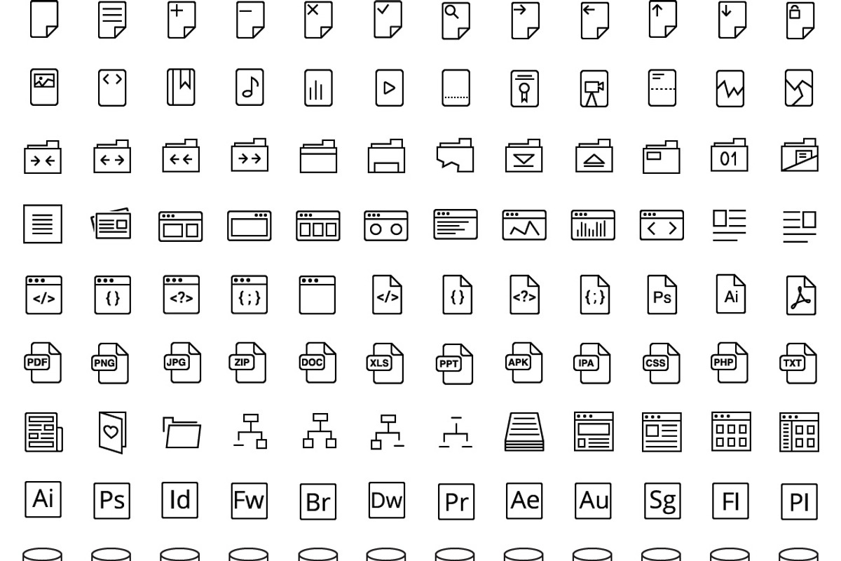 3000 iOS Vector Icons ~70% OFF~ preview 8