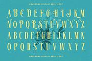 Gruesome - Display Serif Font, a Serif Font by Letterhend Studio (Thumbnail 9 of 11)