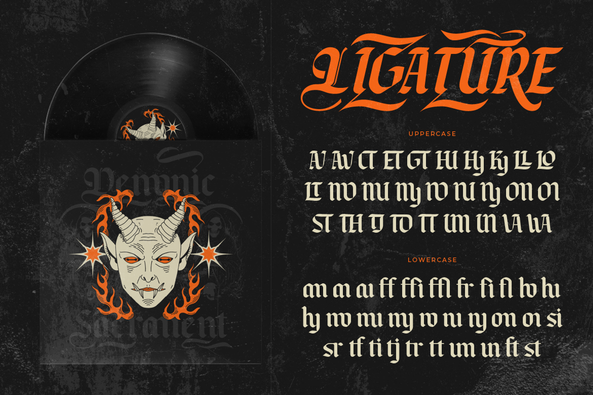 Beltino, a Blackletter Font by Artisan Themes (Photo 7 of 11)