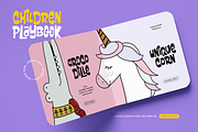 Claping Ballon - Playful Display, a Font by Namara Creative Studio (Thumbnail 9 of 11)