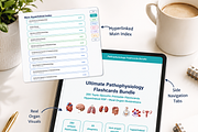 Pathophysiology Flashcards Bundle, a Card Template by HeavensStar (Thumbnail 5 of 7)