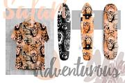 Safari Mood elements & patterns, an Animal Illustration by Polanika (Thumbnail 2 of 8)