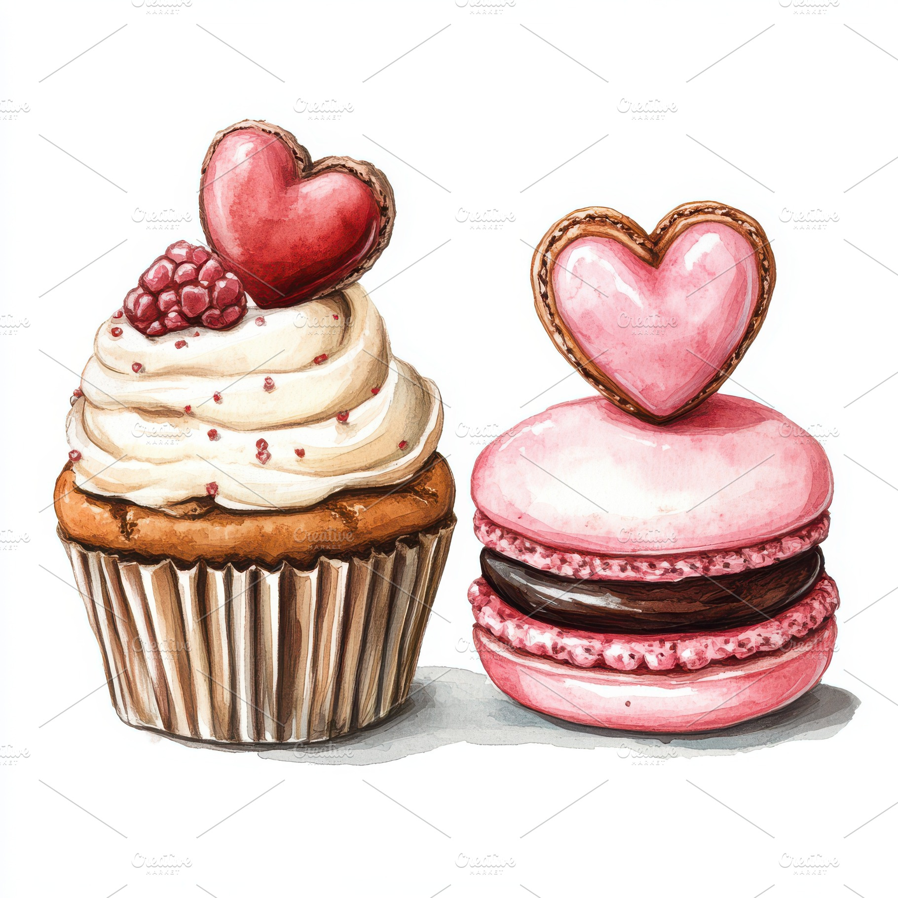 Sweet and dessert cup cake, cake swe, a Food & Drink Photo by Pixeness Studio
