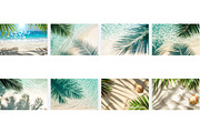 Tropical Beach Backgrounds Bundle, a Holiday Photo by VetalStock (Thumbnail 3 of 3)