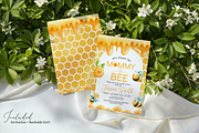 Honey Bee Baby Shower Invite Bundle, a Templates & Theme by Digital_Mind (Thumbnail 2 of 6)