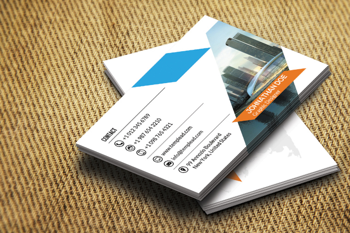 Personal Business Card CM198, a Business Card Template by annozio (Photo 3 of 4)