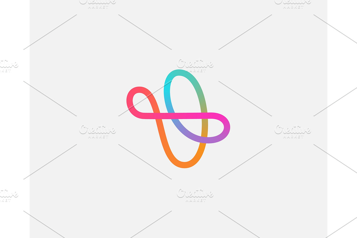 Abstract linear motion logo icon, a Branding & Logo Template by Bureau
