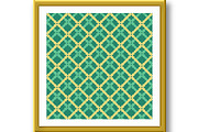 Seamless Pattern in Arabian Style, a Pattern Graphic by FineArtStudio (Thumbnail 2 of 3)