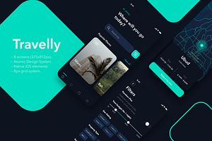Travelly UI Kit