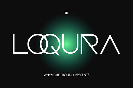 Loqura – Sleek Futuristic Logo Font