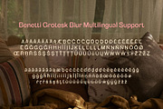 Benetti Grotesk Blur, a Sans Serif Font by Craft Supply Co. (Thumbnail 7 of 8)