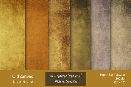 Old Canvas Textures IV