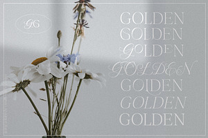 Going Golden Font Family