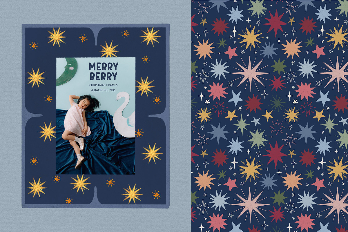 MerryBerry Christmas Frames & Papers, an Object Graphic by alonahaidash (Photo 11 of 15)