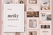 4 in 1 Bundle Instagram Post - Canva, a Social Media Template by Nusa Space (Thumbnail 2 of 9)