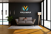 PSD Modern Office Wall Logo Mockup, a Product Mockup by Ayy (Thumbnail 8 of 23)