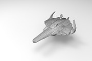 Spaceship Fighter, a Cars & Vehicle 3D Model by obeyart (Thumbnail 6 of 8)