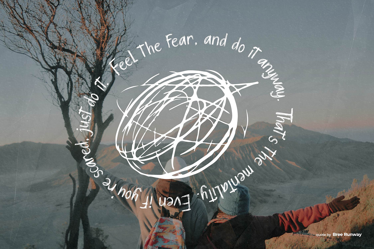Budoyo Obor | Scribbles Font, a Handwritten Font by Denustudios (Photo 4 of 15)