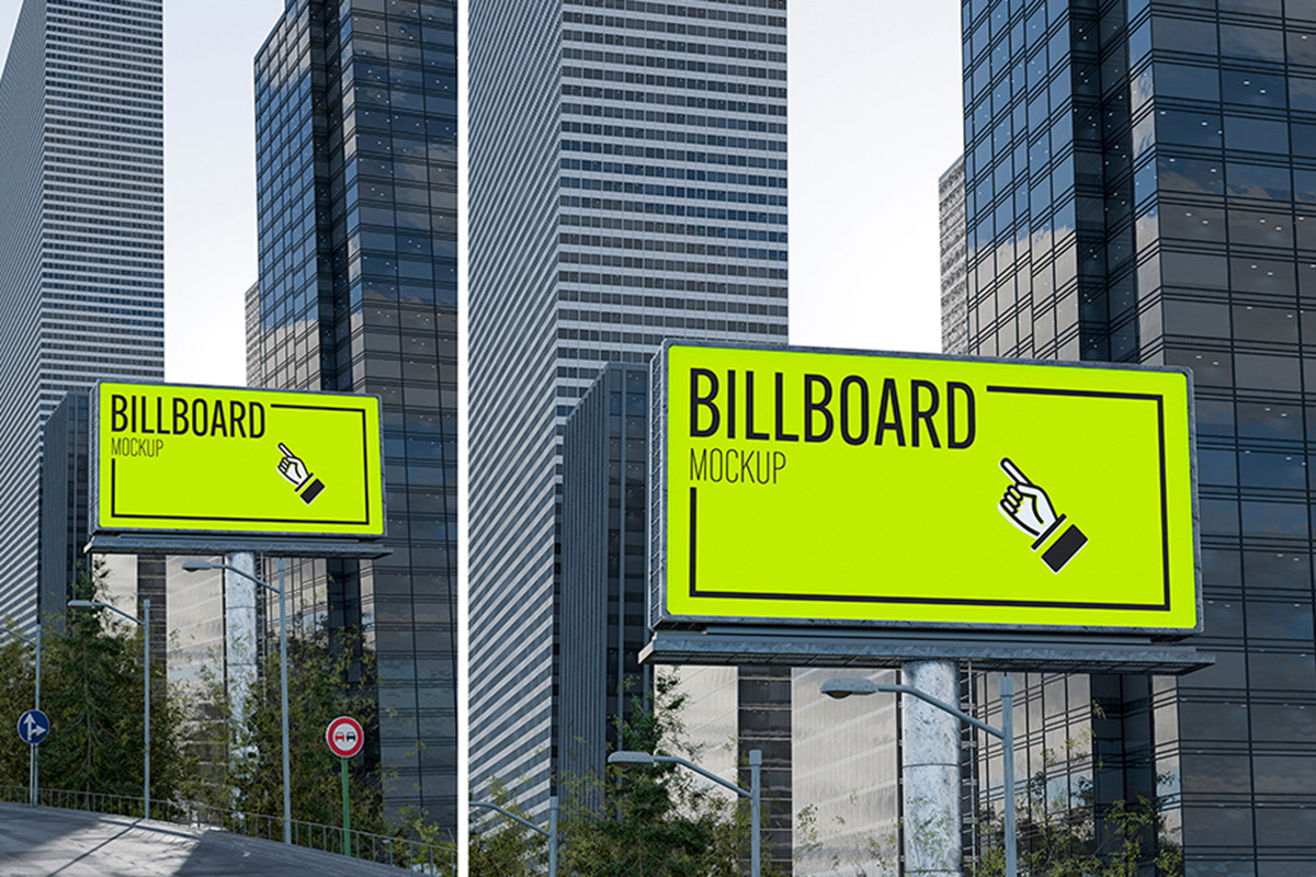 Urban Billboard Mockup, an Advertising Mockup by McLittle Stock (Photo 1 of 2)