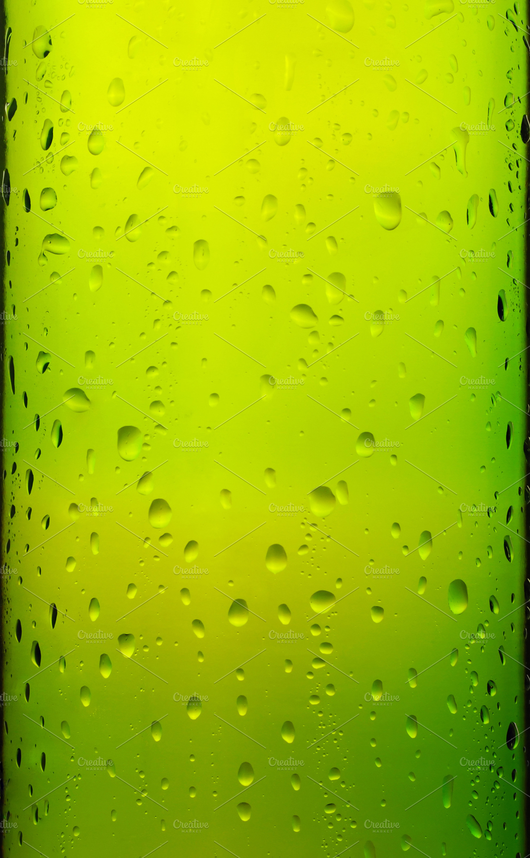 Glass with drops, a Photo by saiko3p